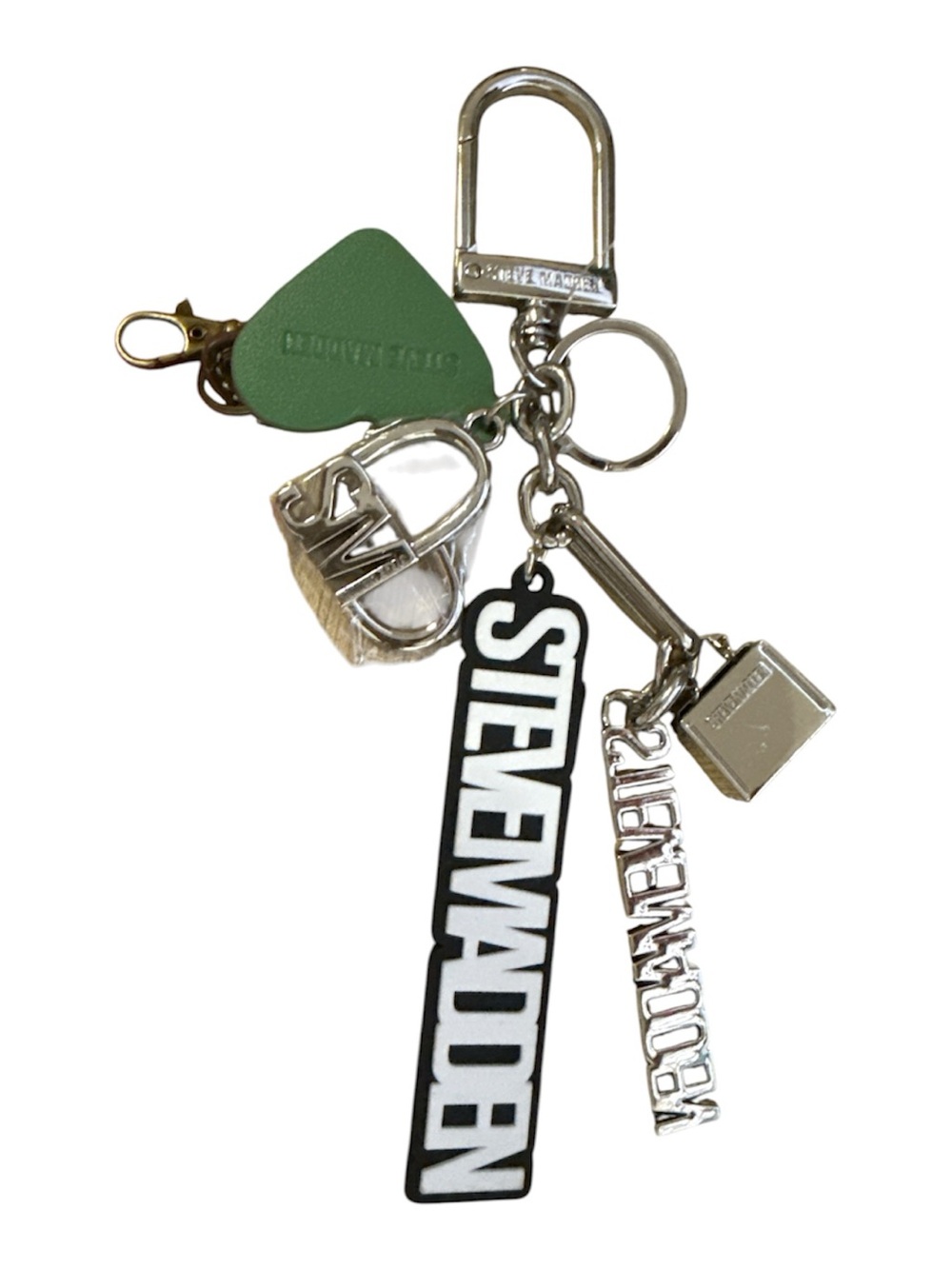 Steve Madden Metal Cluster Handbag Charm/Keychain